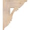 Ekena Millwork Merced Traditional Smooth Bracket, Douglas Fir, 5 1/2"W x 18"D x 22"H BKT06X18X22MRC01SDF - alternate 3